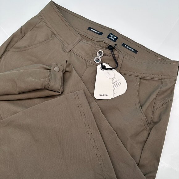 prAna Women's Standard Fit Boot Cut Halle Hiking Pant, Size 4 Short, Slate Green - Picture 1 of 13